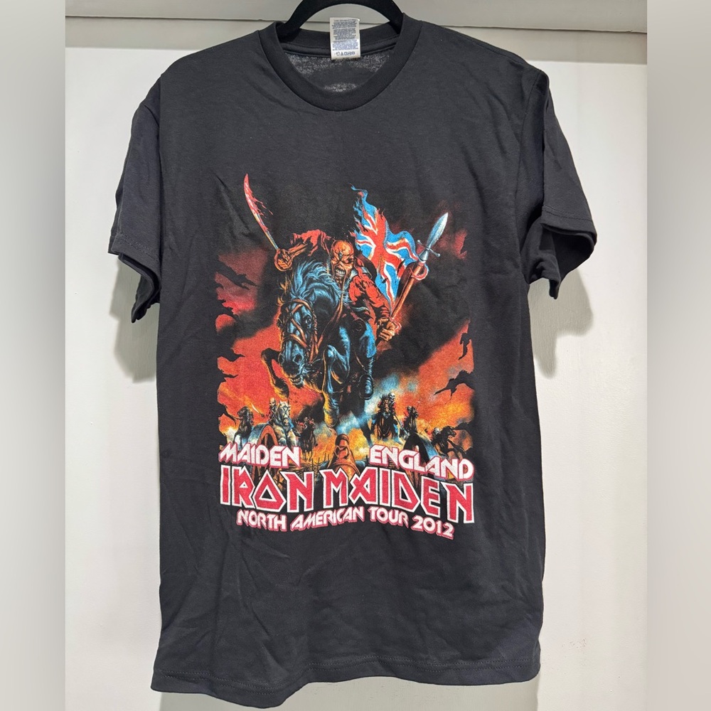 Iron Maiden Maiden England T Shirt medium Mens North American Tour 2012 Official